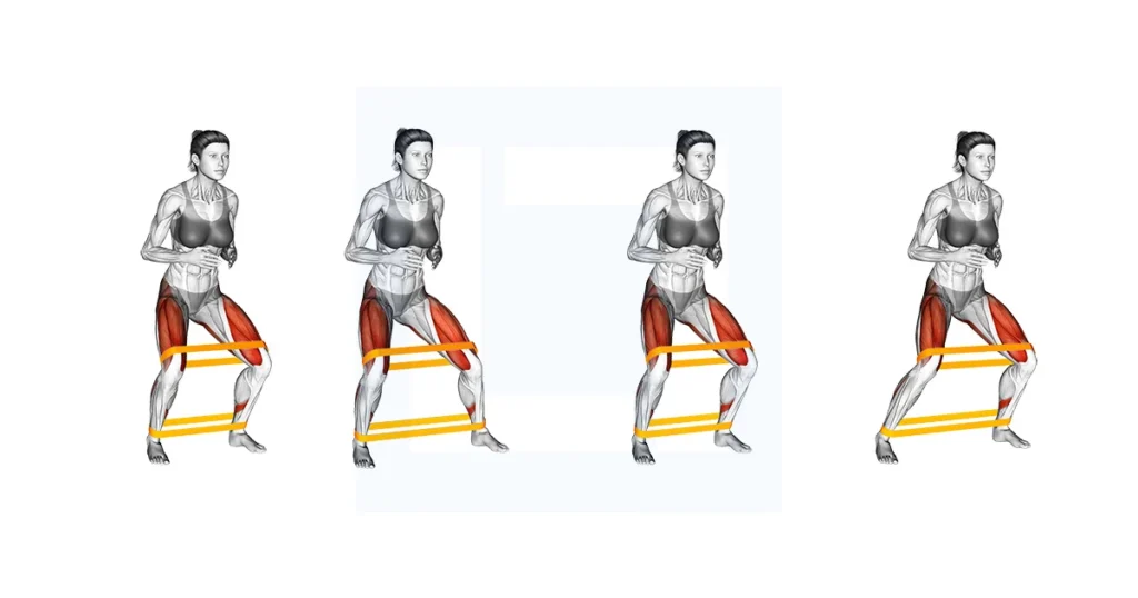 Lateral walk workout